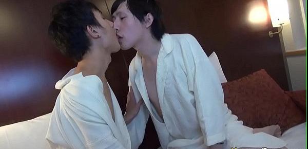  Japanese twink gobbles